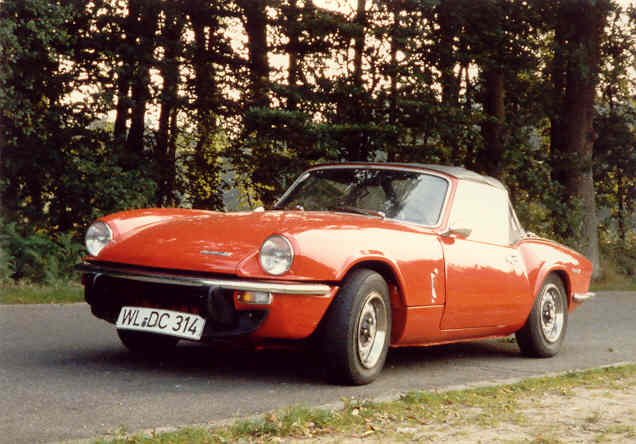 Jürgens allererster Triumph Spitfire 1500!